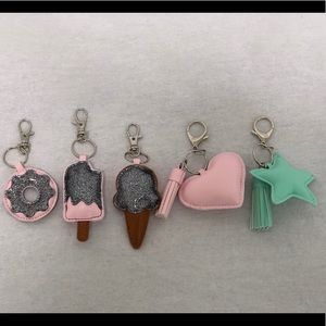 Assortment of keychains all brand new